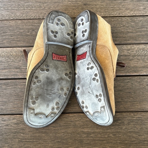Camper Light Brown Suede Oxfords 39 - Picture 8 of 8